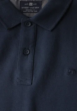 Piqué-Poloshirt mit Logo