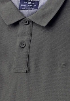 Piqué-Poloshirt mit Logo