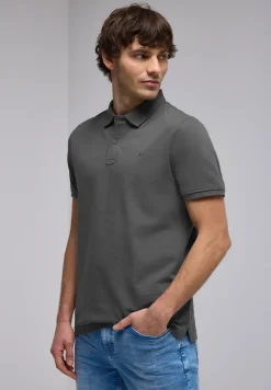 Piqué-Poloshirt mit Logo