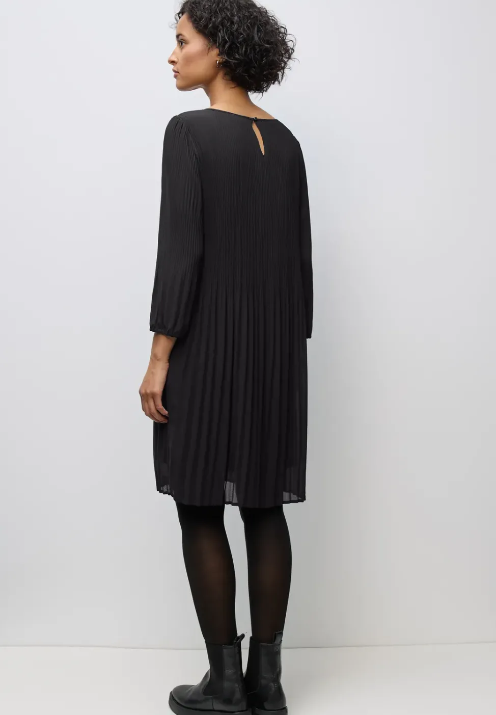 Plissée Tunika-Kleid
