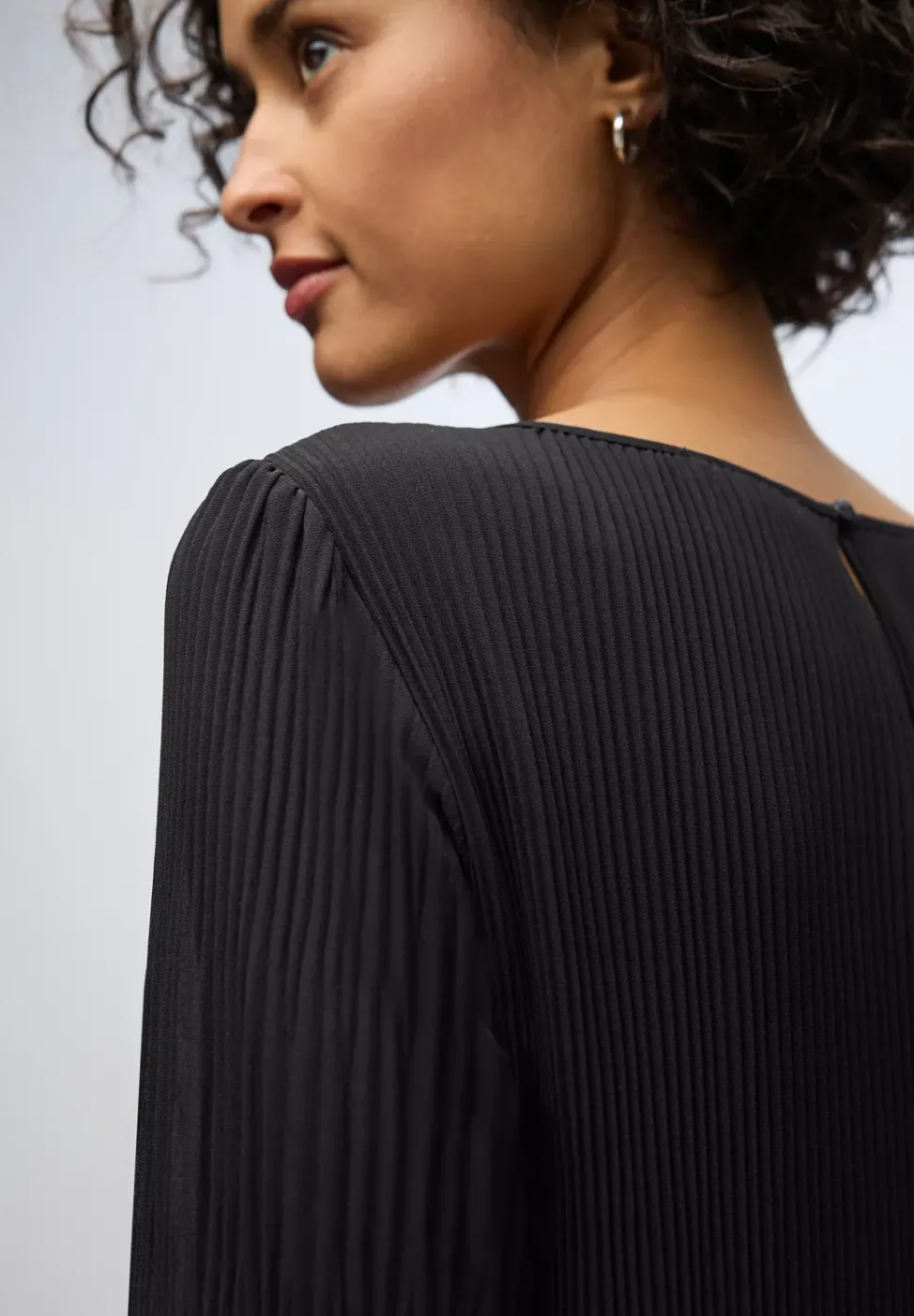 Plissée Tunika-Kleid