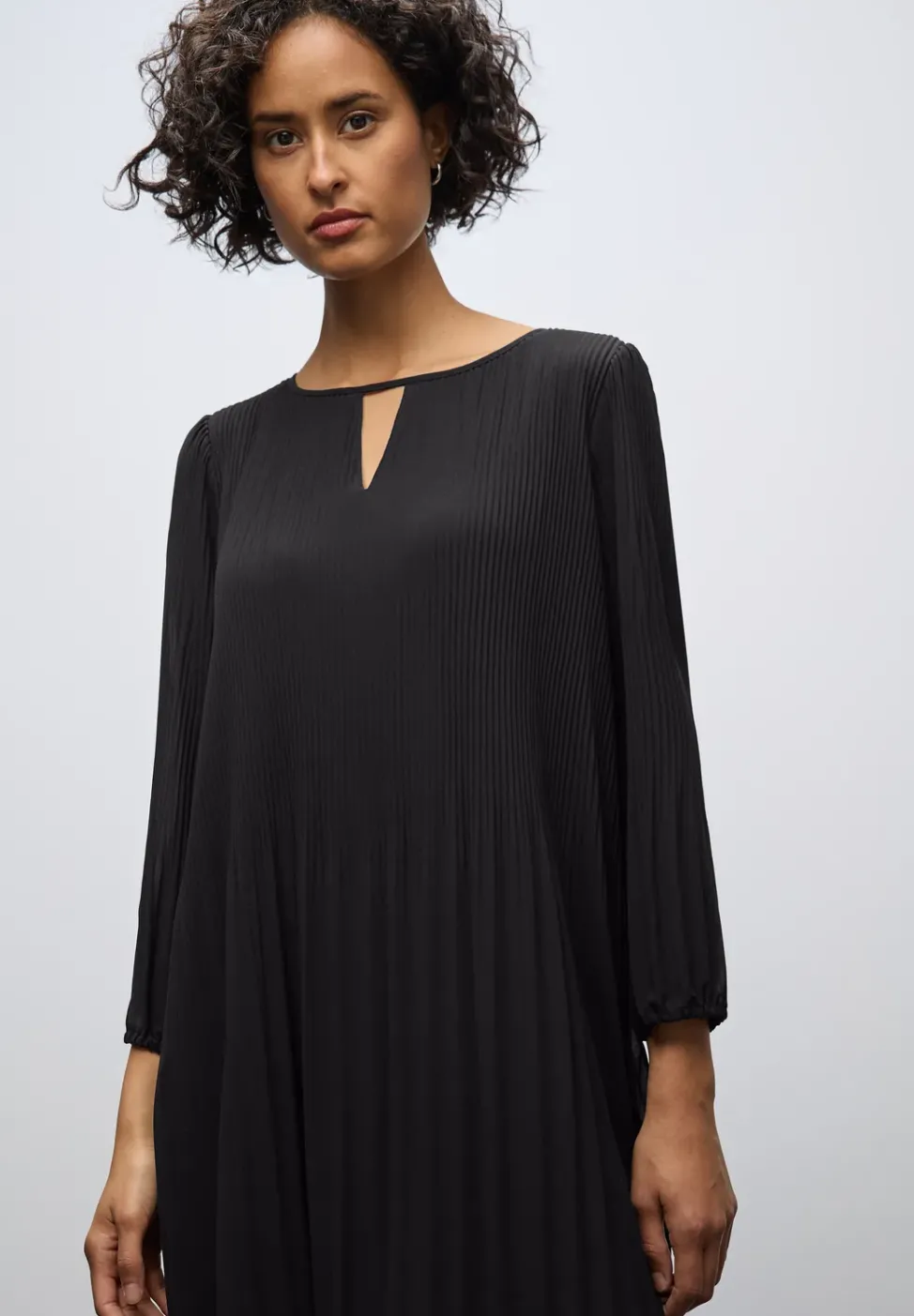 Plissée Tunika-Kleid