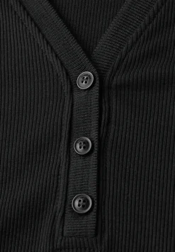 Polokleid mit Rippstruktur