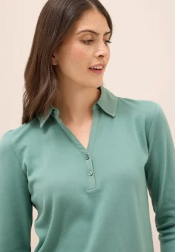 Poloshirt mit 3/4-Arm