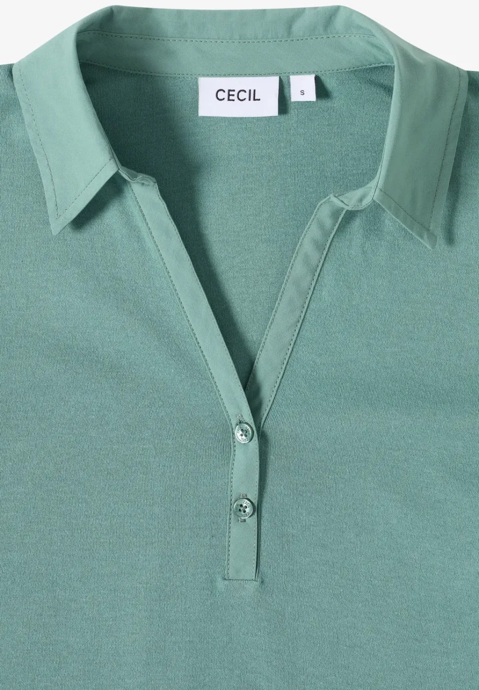 Poloshirt mit 3/4-Arm