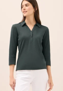 Poloshirt mit 3/4-Arm