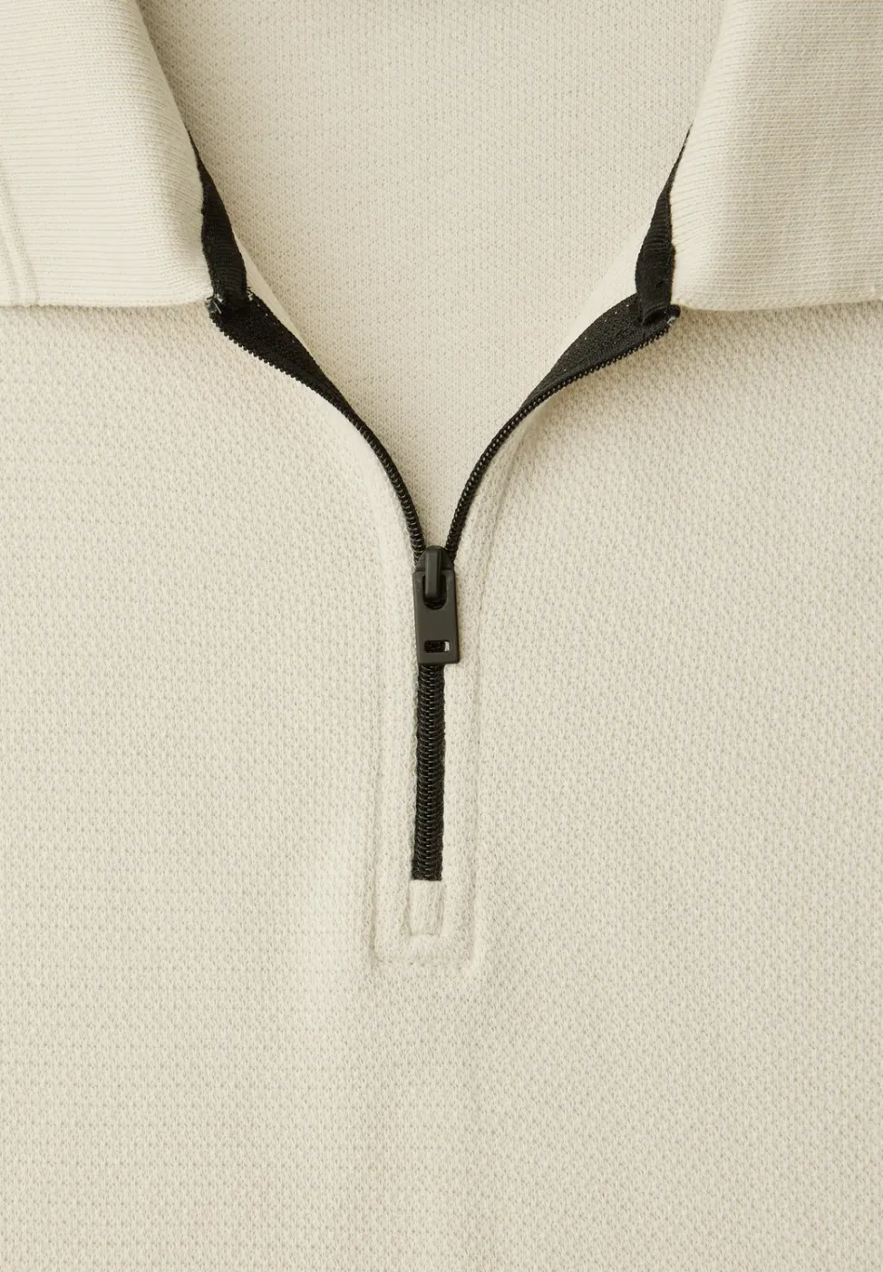 Poloshirt mit Struktur
