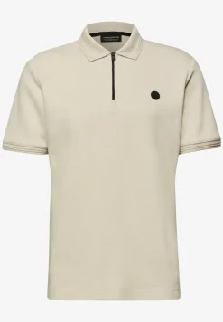 Poloshirt mit Struktur