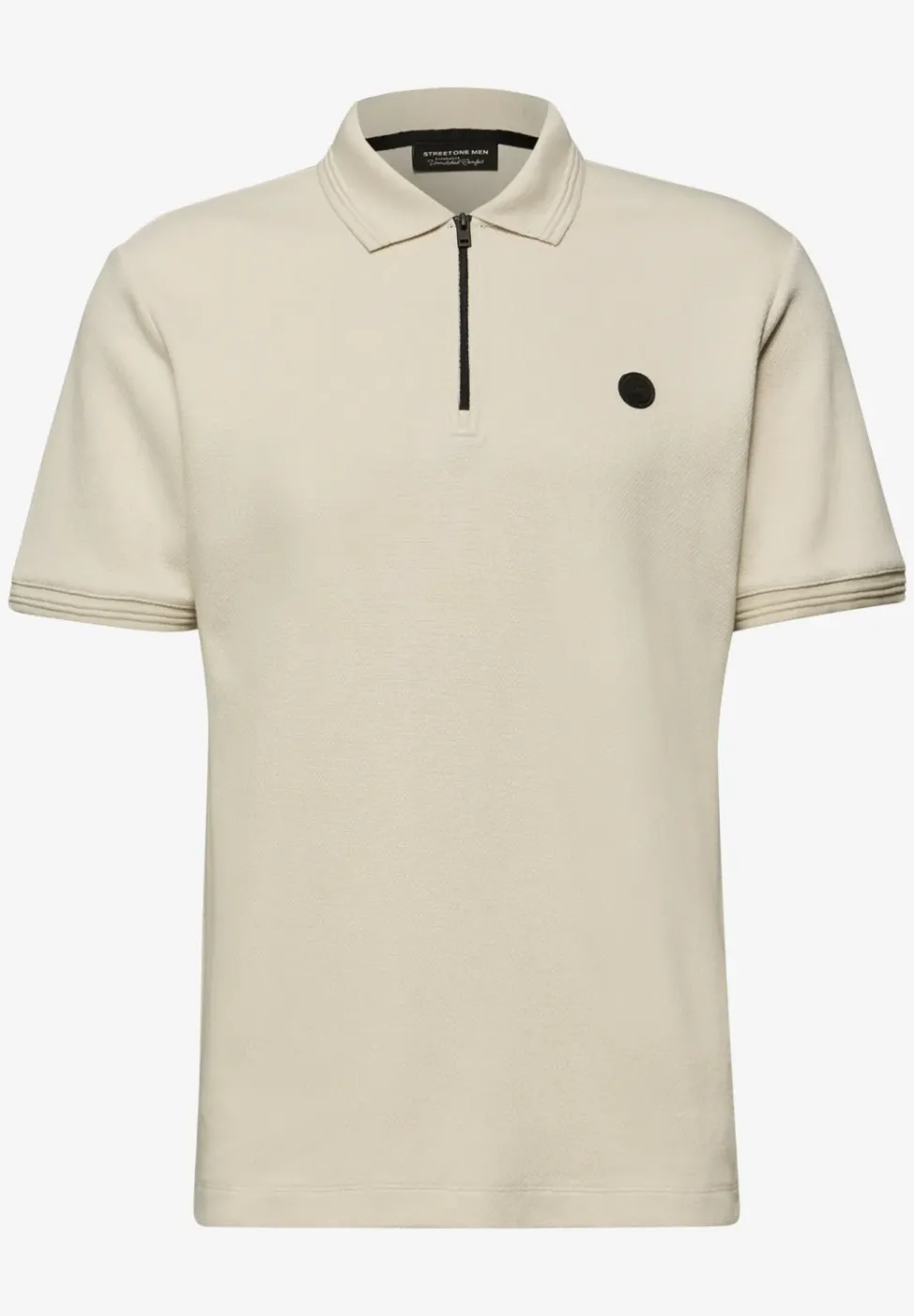 Poloshirt mit Struktur