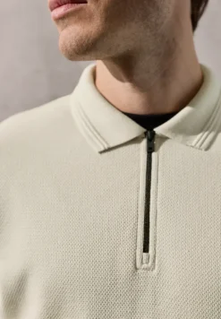 Poloshirt mit Struktur