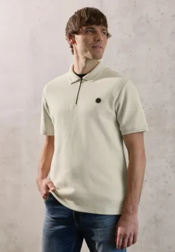 Poloshirt mit Struktur
