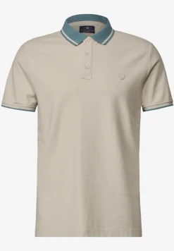 Poloshirt mit Struktur