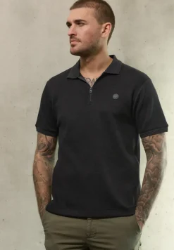 Poloshirt mit Struktur