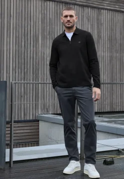 Poloshirt mit Zipper