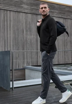 Poloshirt mit Zipper