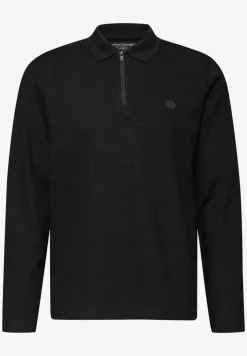Poloshirt mit Zipper