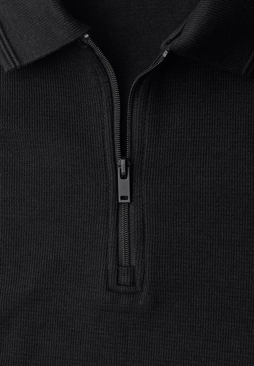 Poloshirt mit Zipper