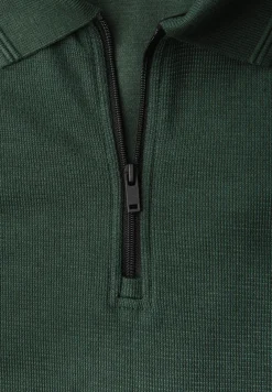 Poloshirt mit Zipper