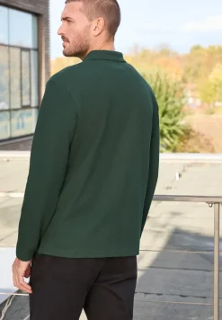 Poloshirt mit Zipper