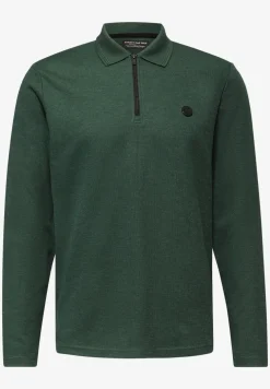 Poloshirt mit Zipper