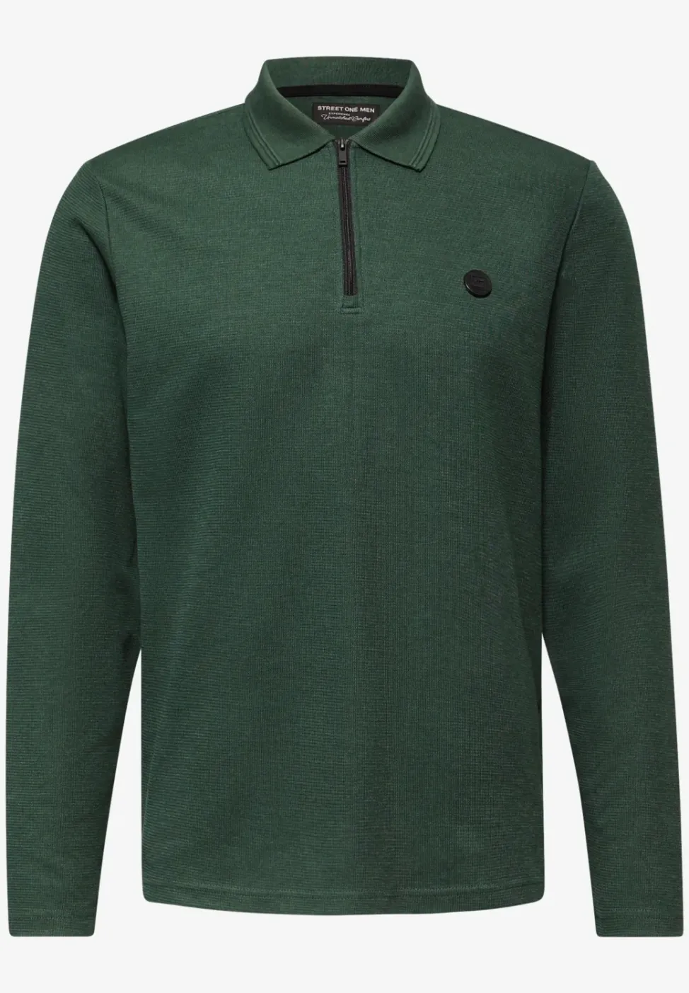 Poloshirt mit Zipper
