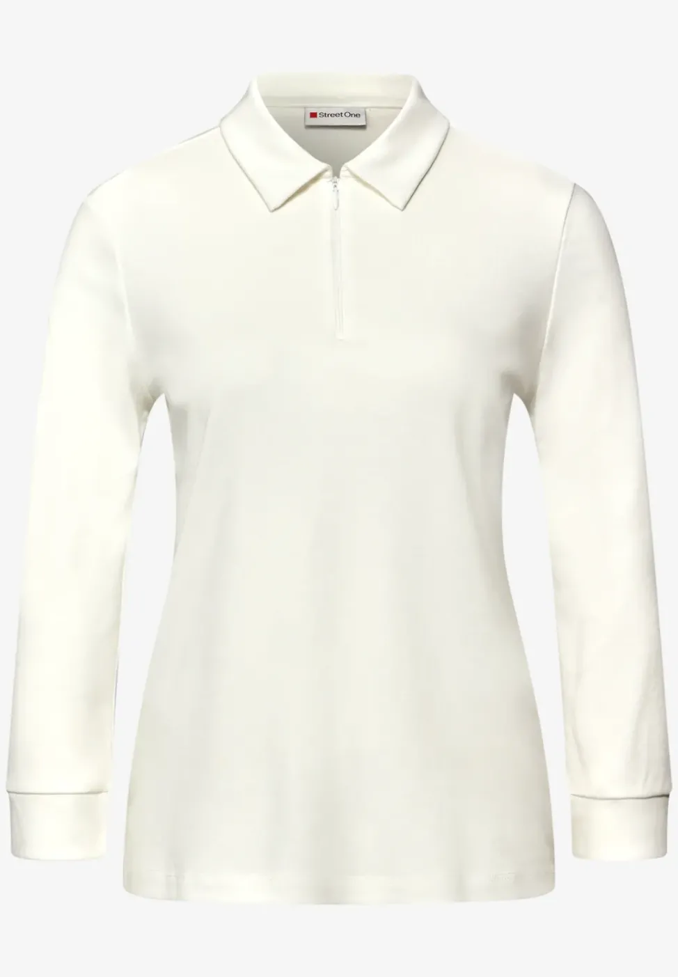 Poloshirt mit Zipper