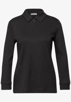 Poloshirt mit Zipper