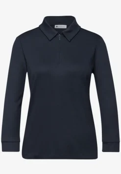 Poloshirt mit Zipper
