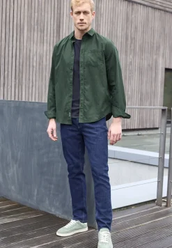 Popeline Herringbone Hemd