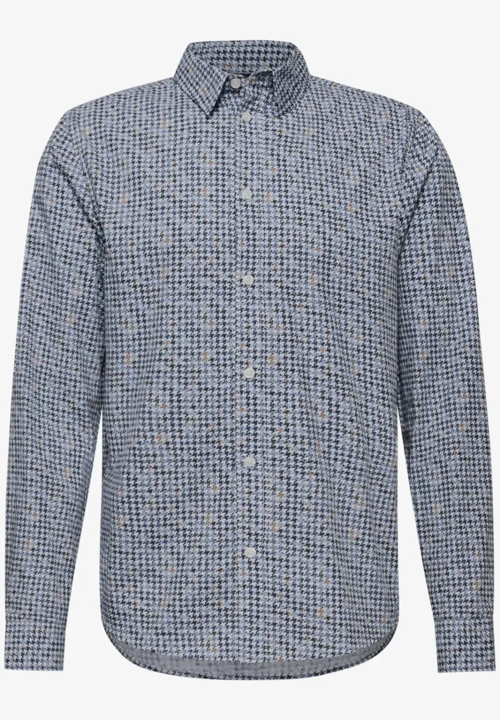 Popeline Houndstooth Hemd