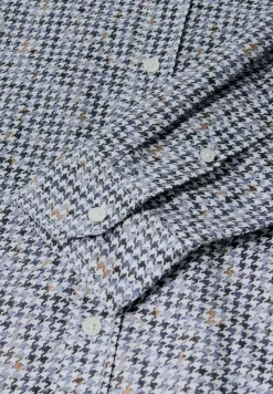 Popeline Houndstooth Hemd