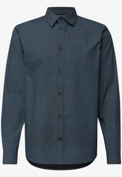 Popeline Minimal Print Hemd