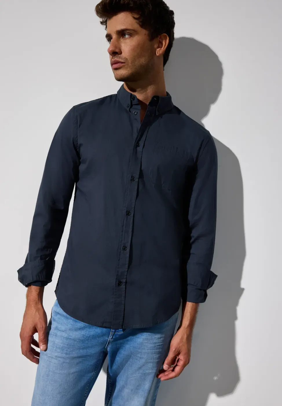 Popeline Stretch Hemd