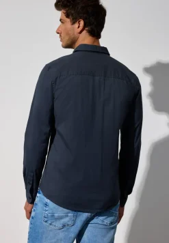 Popeline Stretch Hemd