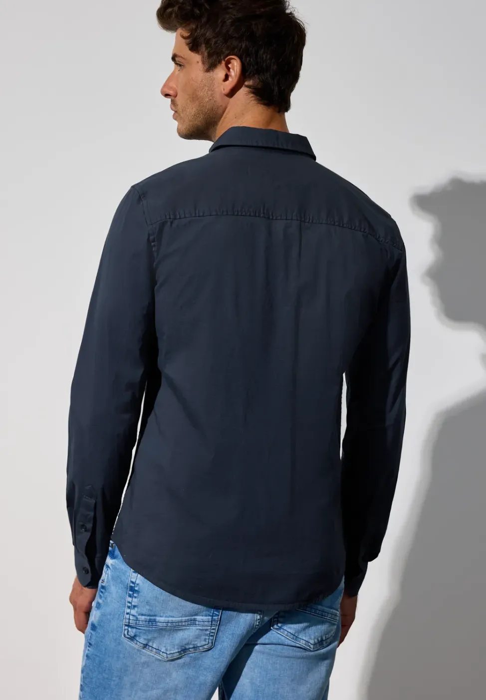 Popeline Stretch Hemd