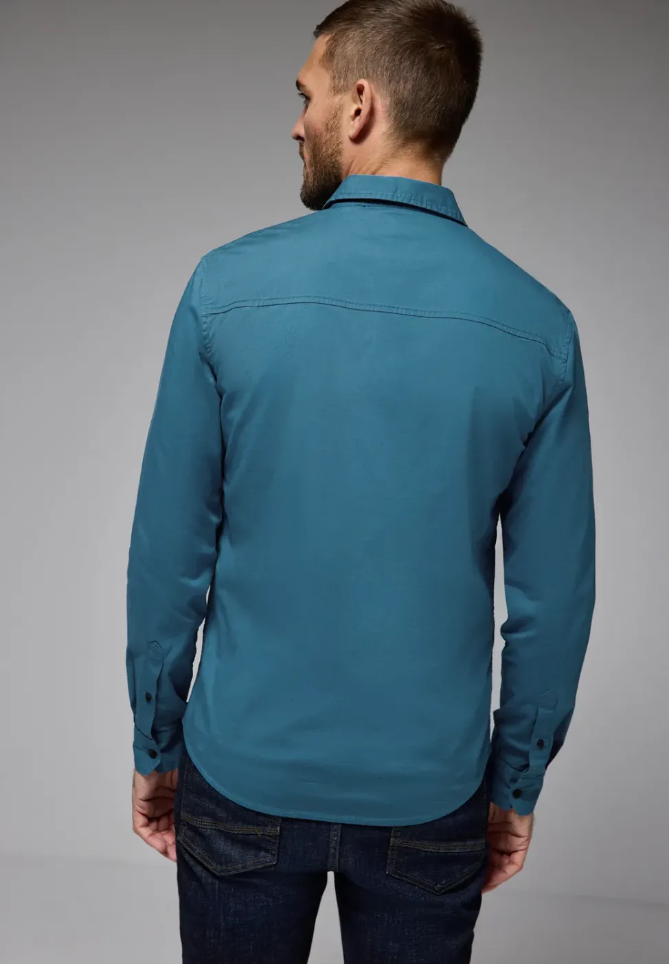 Popeline Stretch Hemd