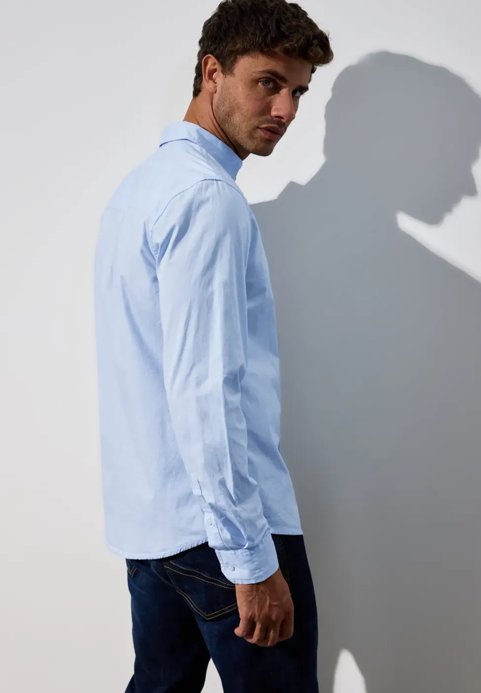 Popeline Stretch Hemd