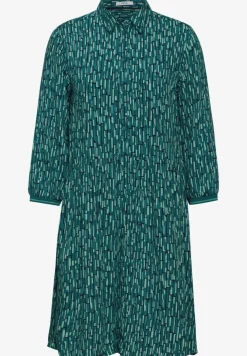 Print Hemdblusenkleid