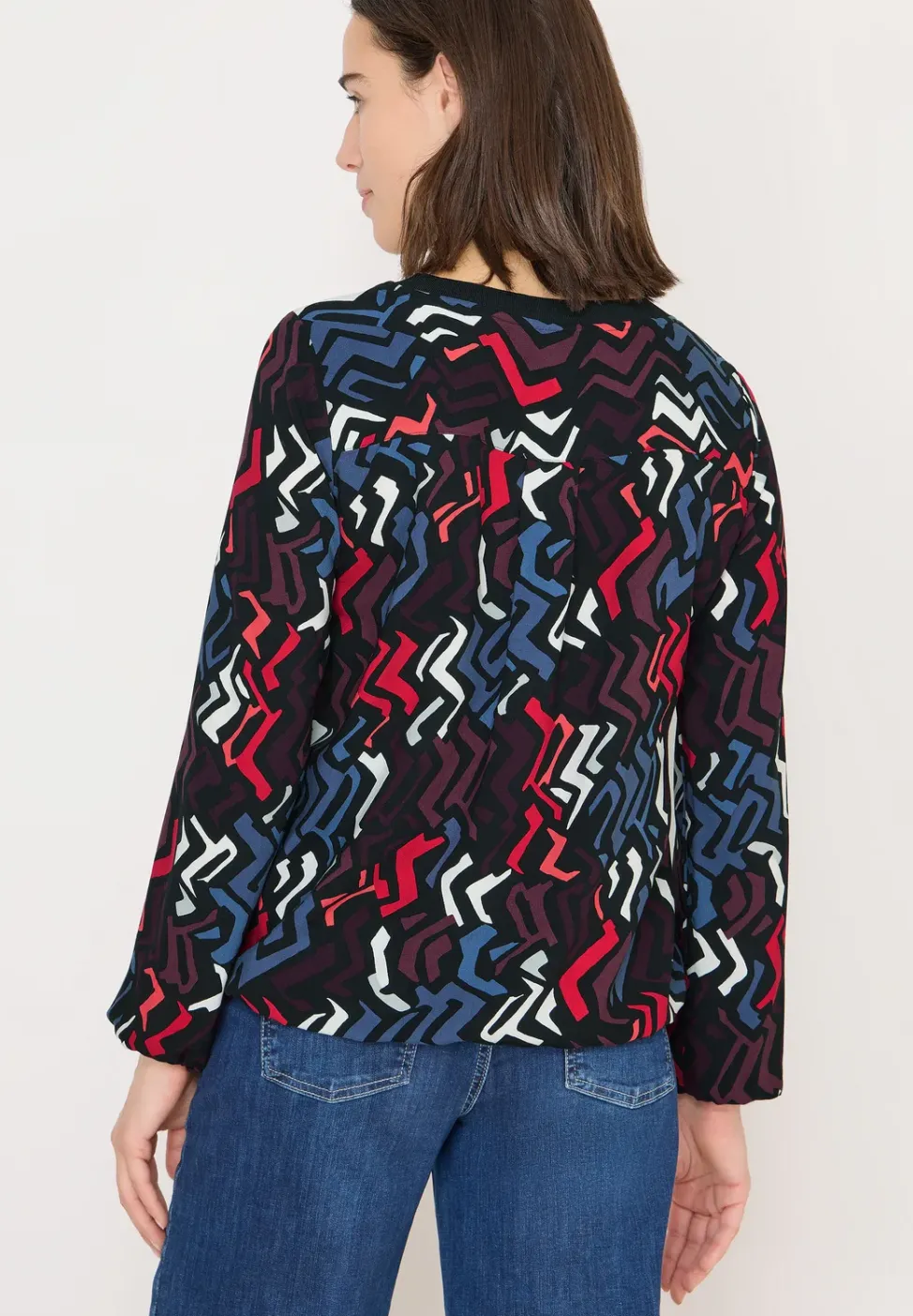 Print-Bluse