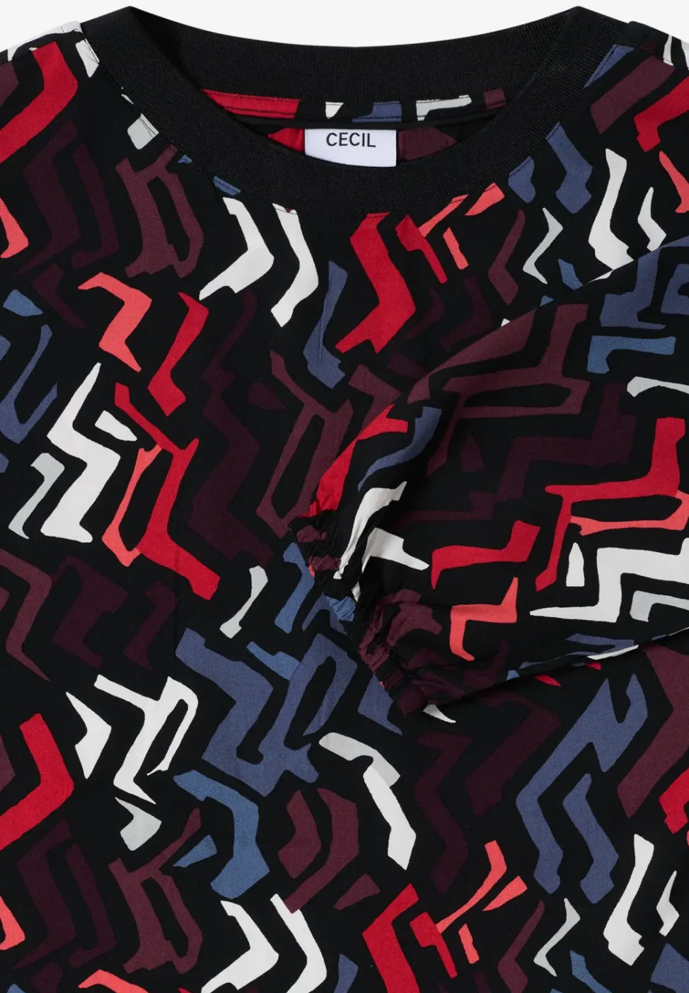Print-Bluse