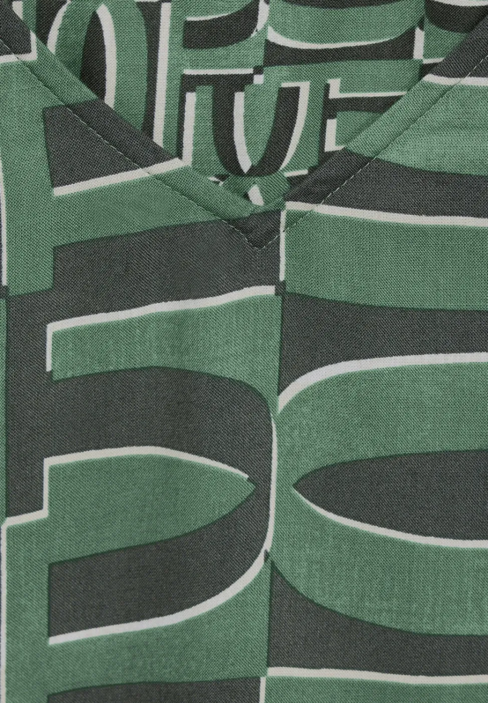 Print Bluse mit Armdetail