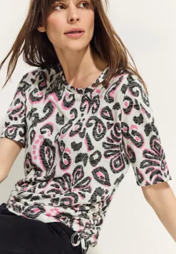 Print Burn Out T-Shirt