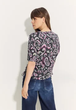 Print Burn Out T-Shirt