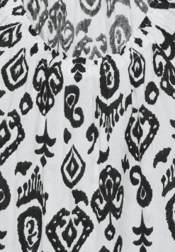 Print Carmen Bluse