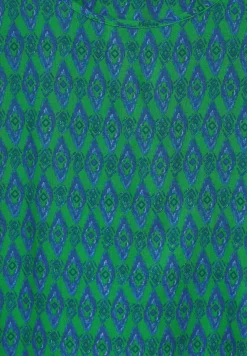 Print Knoten Bluse