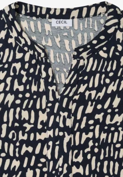 Print-Shirt im Tunika-Look