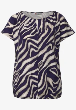 Print-Shirt mit Cut-Out
