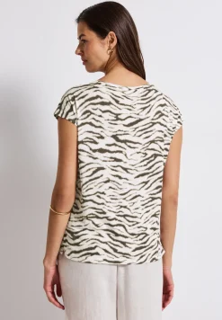 Print-Shirt mit Deko-Tape