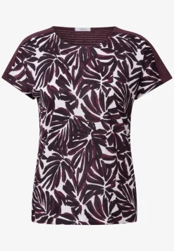 Print Shirt mit Details