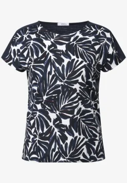 Print Shirt mit Details
